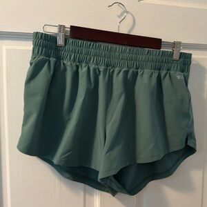 DSG Sage Green Elastic Shorts